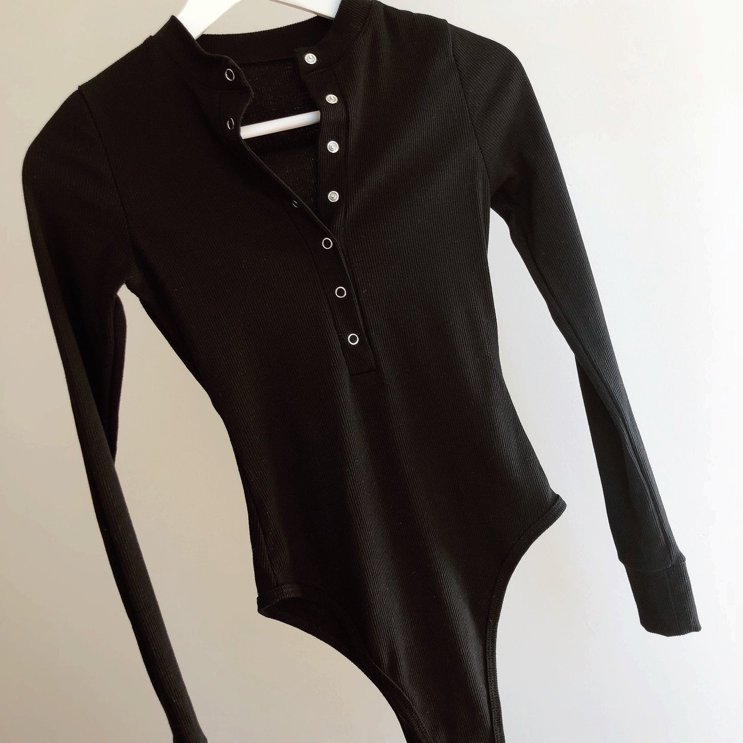 Iris L/S Bodysuit- Black *PRE- ORDER